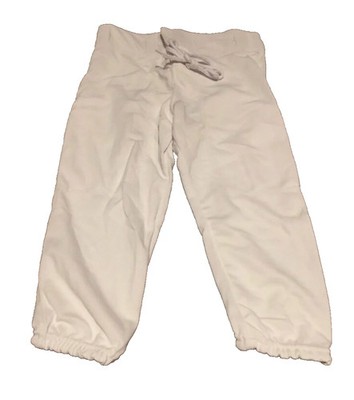 Martin FPYSL65 White Youth Slotted Football Pants Size Large