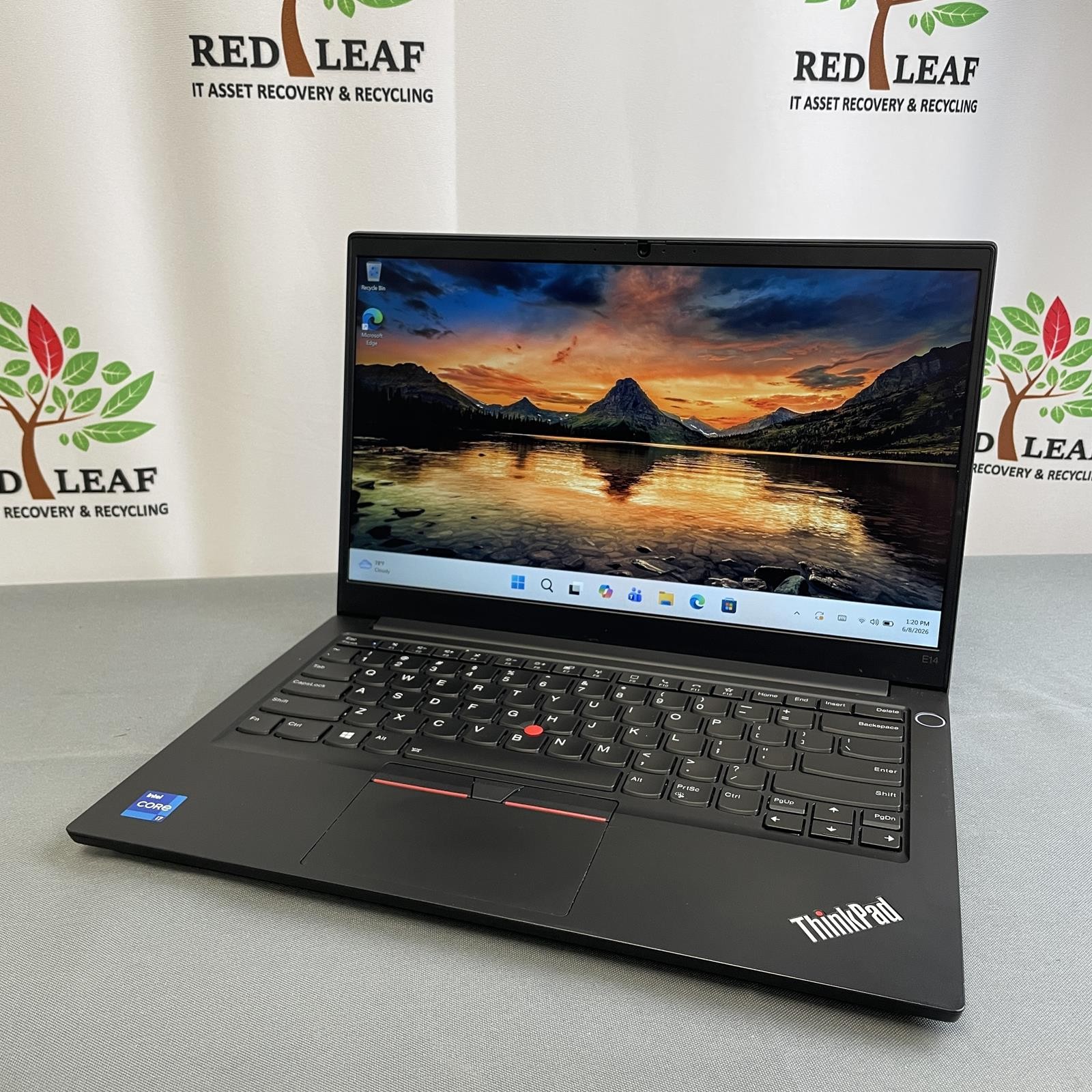 Lenovo ThinkPad E14 Gen 2, 14-Inch Laptop, with Intel Core i7-1165G7, None NVMe (Non-Volatile Memory Express), Windows 11 Pro