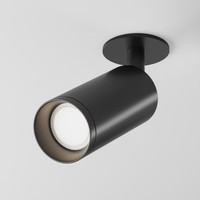 Moderne Schwarz Spots 1X50W/Gu10 IP20 - Schutzklasse FüR Den Innenbereich