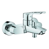 Grohe Eurosmart Einhand-Wannenarmatur, Aufputzmontage, Offener Hebelgriff,