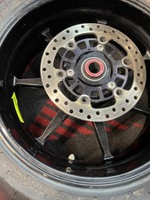 DYMAG 16.5" MAGNESIUM Race Wheels Front Rear BSB NEW Pirelli Diablo slicks RARE