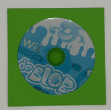 de Blob Nintendo Wii 2008 | Disc + Manual | No Case | Tested Working NTSC THQ