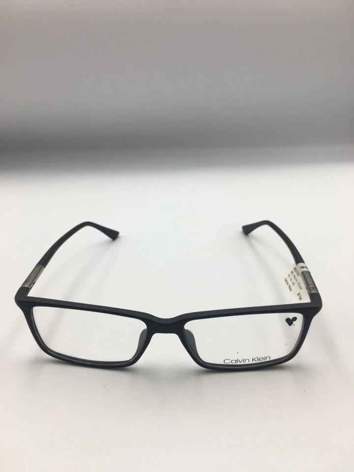 Monturas para gafas Calvin Klein CK21523 002 negro mate cuadrado 55-15-145 Foto 2 de 4