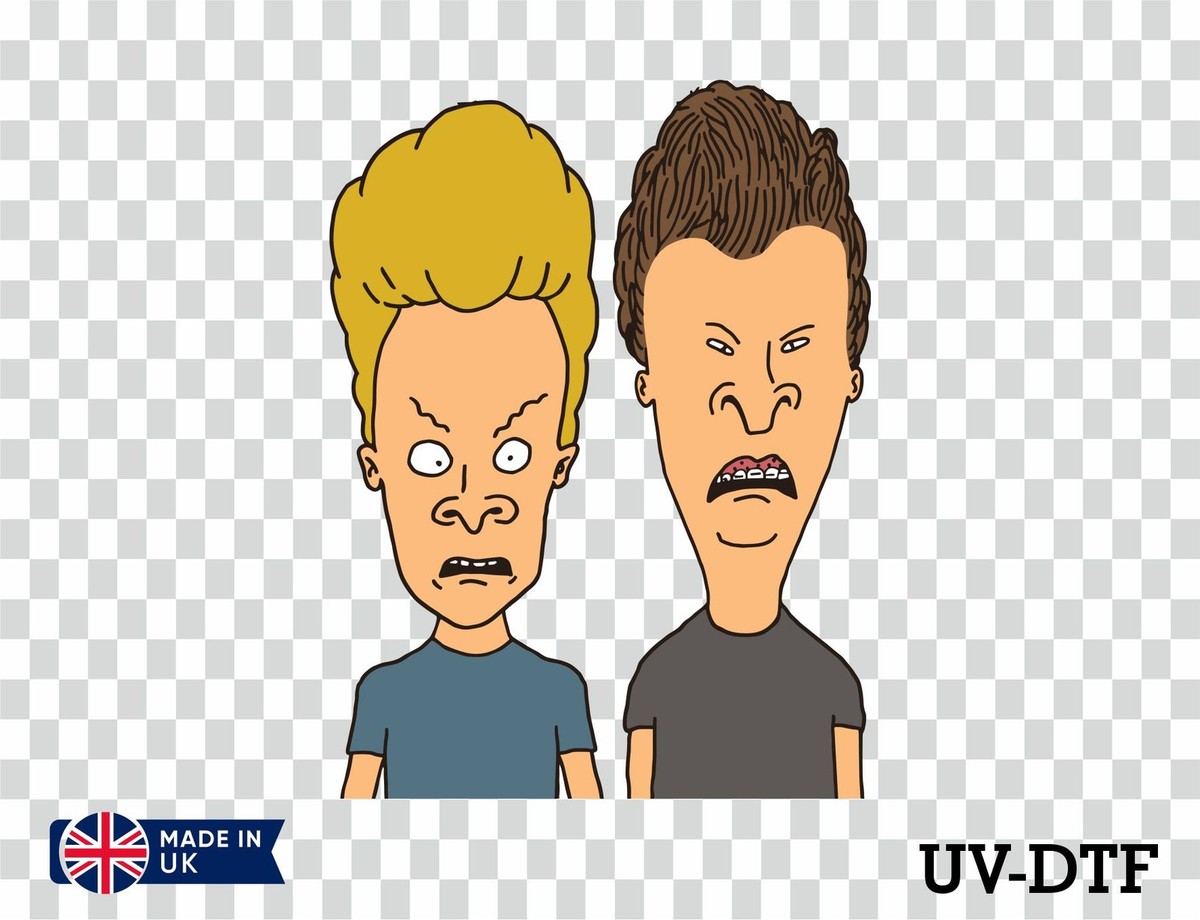 Beavis And Butthead Vinyl-Aufkleber Set - 50 Stück Große Sticker Für Laptop, Skateboard & Mehr