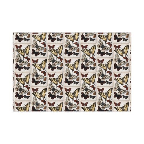 Vintage Inspired Butterfly Cottagecore Ephemeral Gift Wrap Paper Eco-Friendly - Picture 7 of 25