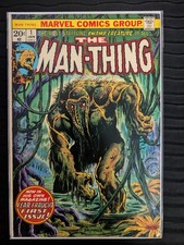 Man-Thing #1 (Marvel Comics 1974) 2nd Howard The Duck ver fotos para ver estado