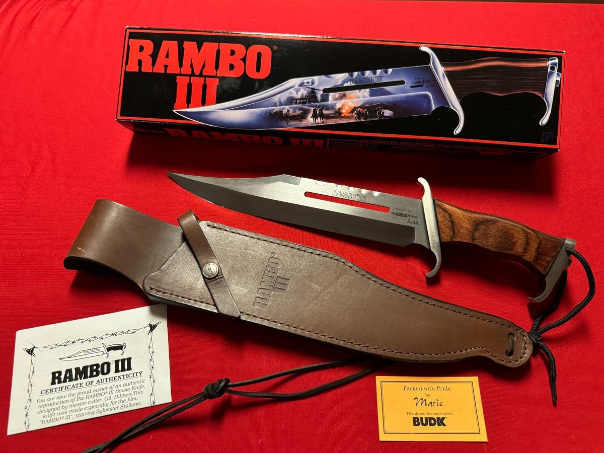 Rambo III Knife - Gil Hibben - United Cutlery - with Certificate
