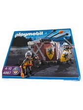 Playmobil Spielfiguren-Set 4867 Belagerungsturm mit Rittern Komplett