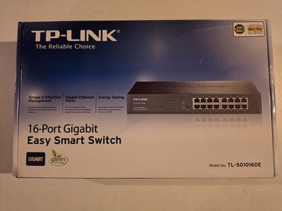TP-Link TL-SG1016DE 16-Port Gigabit Easy Smart Switch
