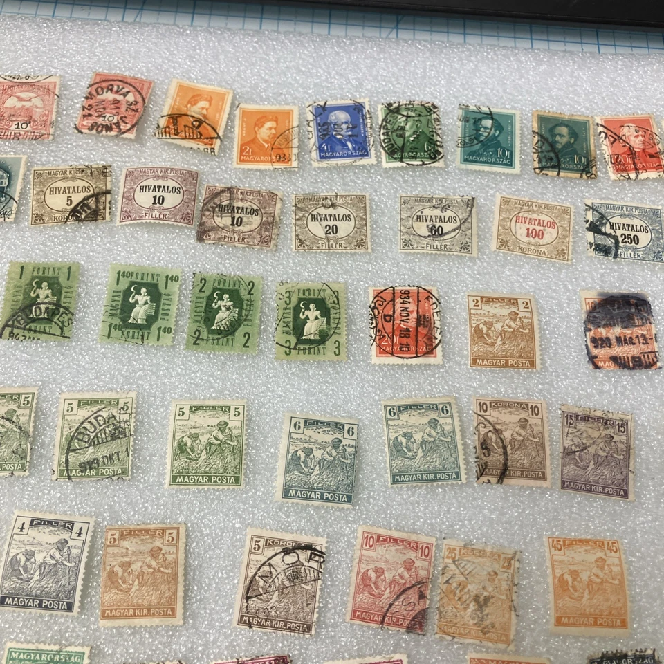 70 USED/HR Antique/Vtg. Magyar/Hungary Stamps, 1871-1951; A Nice Deal- LOOK! - Image 3 of 4