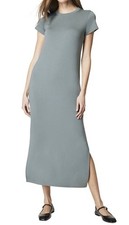 NWT Spanx Air Essentials Maxi Dress Women's Size XS Fennel Green