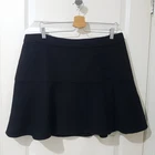 Women's REVIEW 'Gallivant' 16 AU Skirt Black Wool Blend | 3+ Extra 10% Off