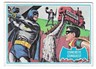 1966 Topps Batman Series B Blue Bat Logo Cowl Back Concrete