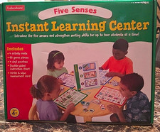 Lakeshore Five Senses Instant Learning Center Science Learning Set TT691 Ages 4