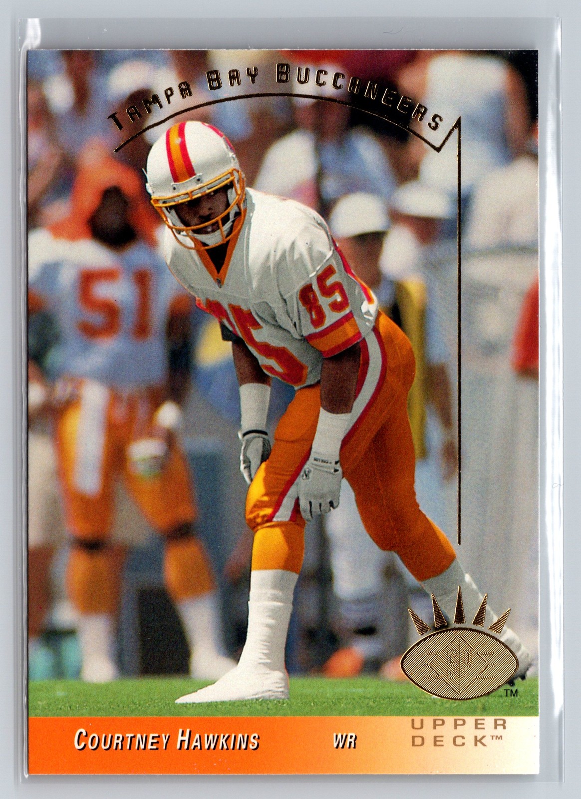 1993 SP #258 Courtney Hawkins Tampa Bay Buccaneers