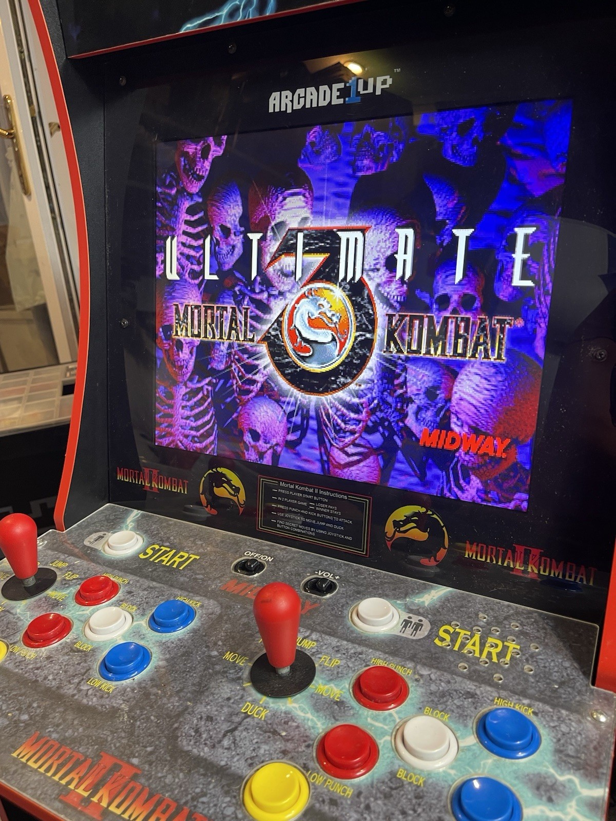 Arcade1UP Mortal Kombat Arcade Machine