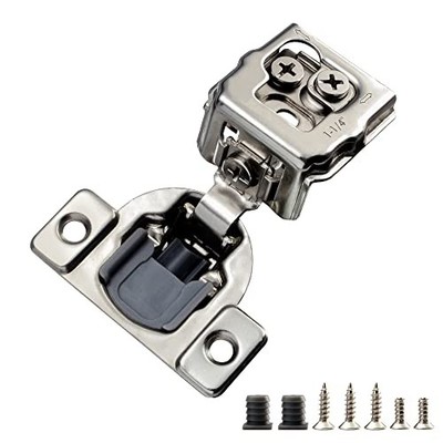 Pack 1 1/4'' Overlay 3D Soft Close Hinges for Face Frame Kitchen 1-1/4'' 50