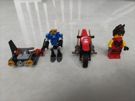 LEGO NINJAGO Tournament of Elements Ninja DB X 70750 X-1 Ninja Charger 71737 Set