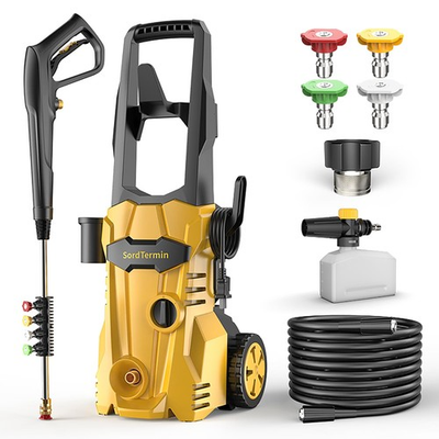 #ad #ad Pressure Washer High Power Washer with Foam Cannon 35FT Hose 4 Nozzles High... $104.85