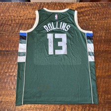 Ryan Rollins Signed Milwaukee Bucks Jersey JSA Coa Autographed