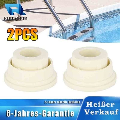 2PCS Pool Leiter Gummipuffer Stopper Zubehör für Schwimmbeckenrolltreppen Leiter