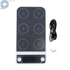 50-1500RPM 6 Position Magnetic Stirrer Multi-Position Magnetic 6x500ml