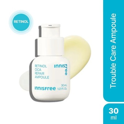Innisfree Retinol Cica Repair Ampoule - Reduces Skin Blemishes 30ml