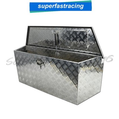 49''X15''X18.5'' Aluminum Pickup Truck Trailer Tongue Storage Tool Box Organizer