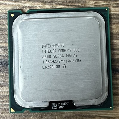  INTEL CORE 2 DUO E6300 1.86GHz LGA775 PROZESSOR 