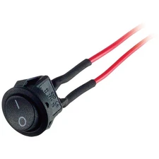 INSTALL BAY® On/off 13-Amp Mini Round Rocker Switches, 5 pk