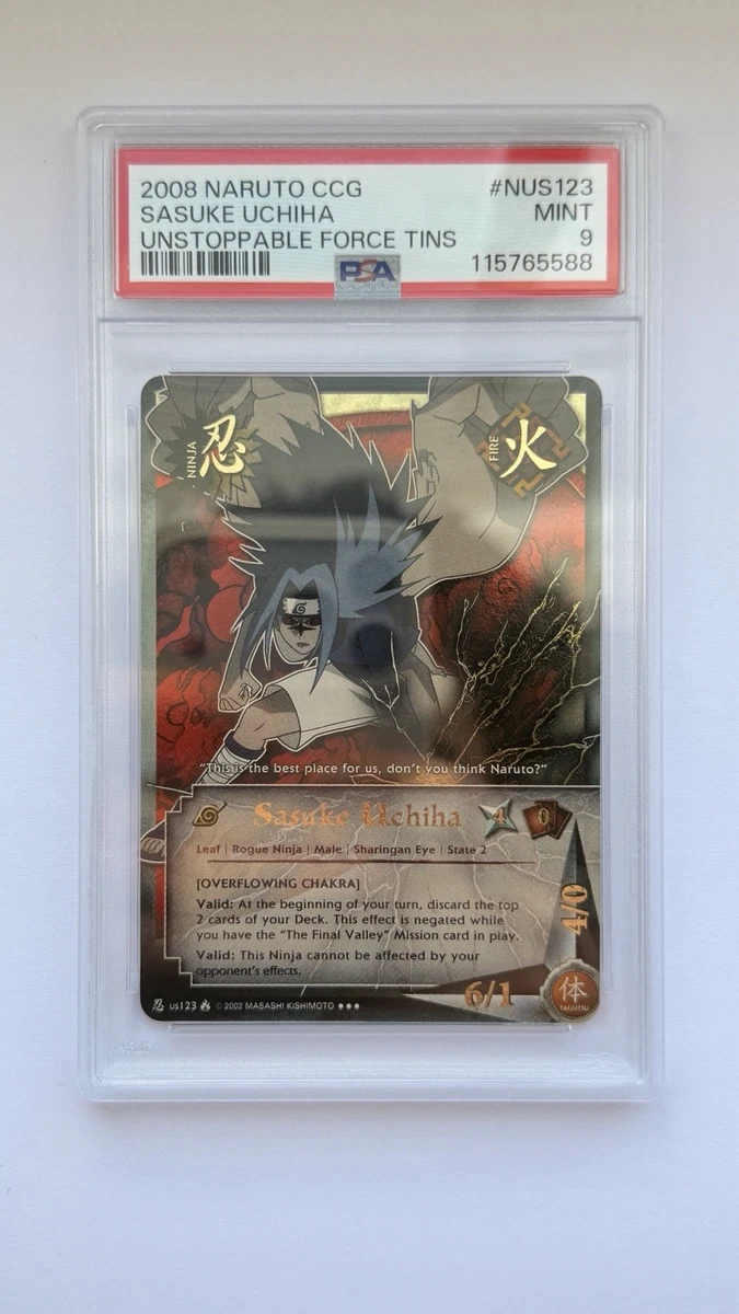 Sasuke Uchiha Card for sale | eBay