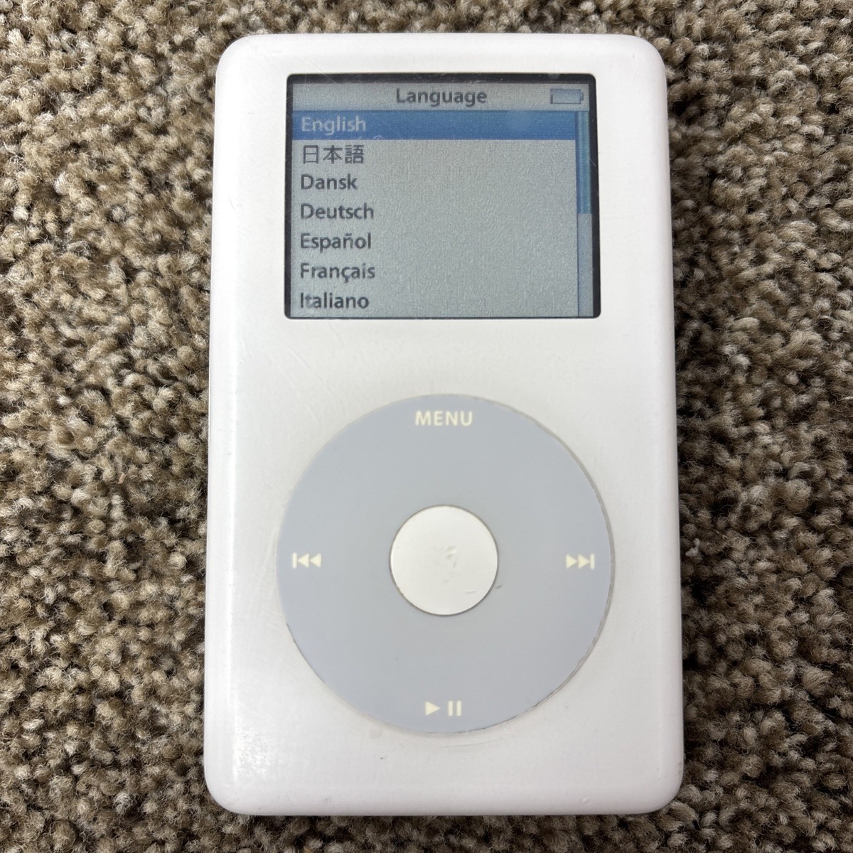 美品　Apple iPod 30GB MA444J/A 2025年最新】MA444J/A IPODの人気アイテム - メルカリ