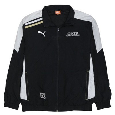 Puma Trainingsjacke Herren schwarz L KSV Tennenbronn Full Zip Sportswear
