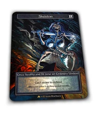 Sorcery Skeleton Token Near Mint - Alpha Investments Promo