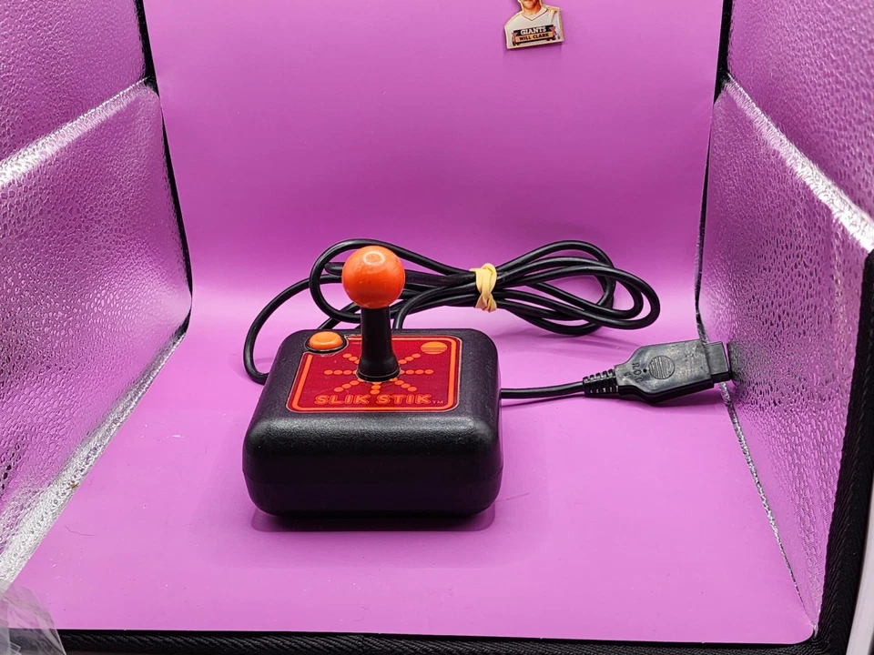 Lot of (3) Atari Joysticks Including Slik Stick - Image 2 of 2