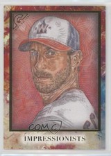 2020 Topps Gallery Impressionists Max Scherzer #IM-30 03wm
