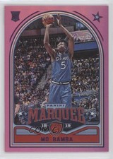 2018-19 Panini Chronicles Marquee Pink Mo Bamba #239 Rookie RC 10ox