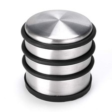 Heavy Duty Floor Door Stopper No Drill, Durability Stainless Steel Door Stops...