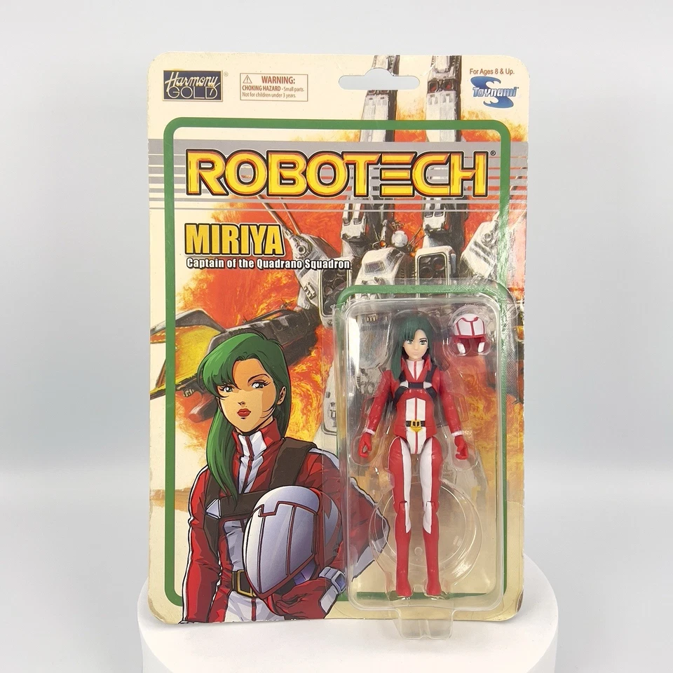 Toynami Robotech Miriya Sterling 4” Action Figure Captain Quadrono NIB - Image 2 of 4