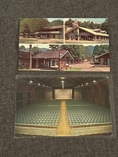 Two Gatlinburg, Tennessee Postcards- King Motel & Civic Auditorium