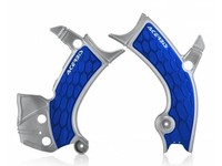 Acerbis RahmenschüTzer X-Grip Passt An Yamaha YZ WR 250F Ab19 450F Ab18 Silber
