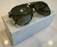 Brand New Authentic Louis Vuitton LV Ash Green Gold Sunglasses Box  Tags Rare 