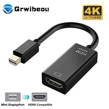 Display Port to HDMI Cable DP Adapter Converter Audio Video PC HDTV 1080P