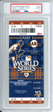 2010 World Series Ticket Game 1 San Francisco Giants Texas Rangers 10/27 PSA 10