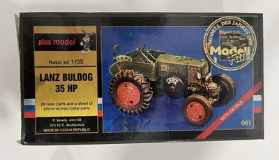 PLUS MODEL #061 1/35 Lanz Bulldog 35HP Resin Scale Model Kit