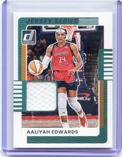 2025 Donruss WNBA Jersey Series Relic Aaliyah Edwards