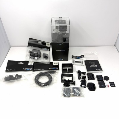 GoPro HERO3 Silver Action Camera Bundle Lots Of Accessories Excellent Condition!