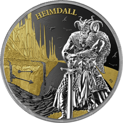 2025 Germania Ragnarok Loki & Heimdall Geminus set 2 x 1 oz Silver
