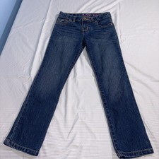 The Children's Place Girls Super Skinny Jeans Size 6 Blue Cotton Blend Stretch