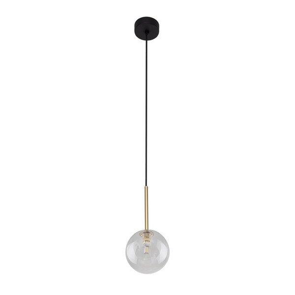 HäNgeleuchte HäNgelampe Kugel Ø 12 Cm Schmal H: Max. 160 Cm Verstellbar G9 Glas-image